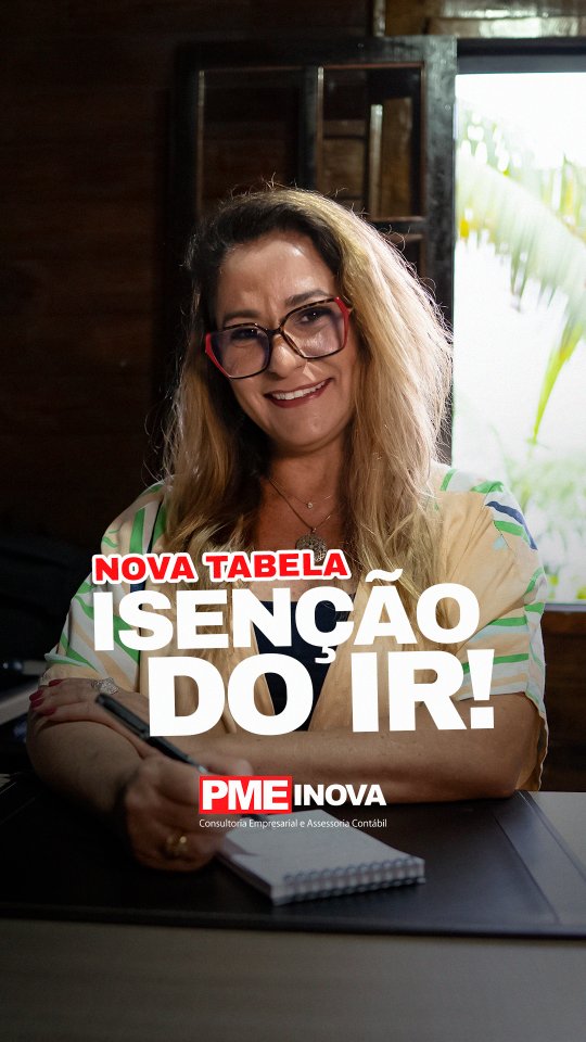 A Câmara dos Deputados aprovou o projeto que amplia a isenção do Imposto de Renda (IR), trazendo um grande impacto para milhões de brasileiros.🔹 Como é hoje: quem ganha até R$ 3.036 por mês não paga IR.🔹 Como pode ficar: quem ganha até R$ 5.000 por mês ficaria totalmente isento.🔹 E quem ganha mais? Entre R$ 5.000,01 e R$ 7.350, o imposto seria reduzido, aliviando o peso no bolso.⚠️ Importante: ainda falta o Senado aprovar e o Presidente sancionar para que a medida passe a valer.👉 Na PME Inova, acompanhamos de perto cada mudança tributária para manter você bem informado e preparado. Quer entender como essa alteração pode afetar o seu caso? Estamos prontos para ajudar!📲 Fale com a nossa equipe e fique por dentro das novidades fiscais.#ImpostoDeRenda #IsençãoIR #Contabilidade #GestãoFinanceira #PMEInova #Tributação #Economia #IR2025 #EducaçãoFinanceira #Empreendedorismo