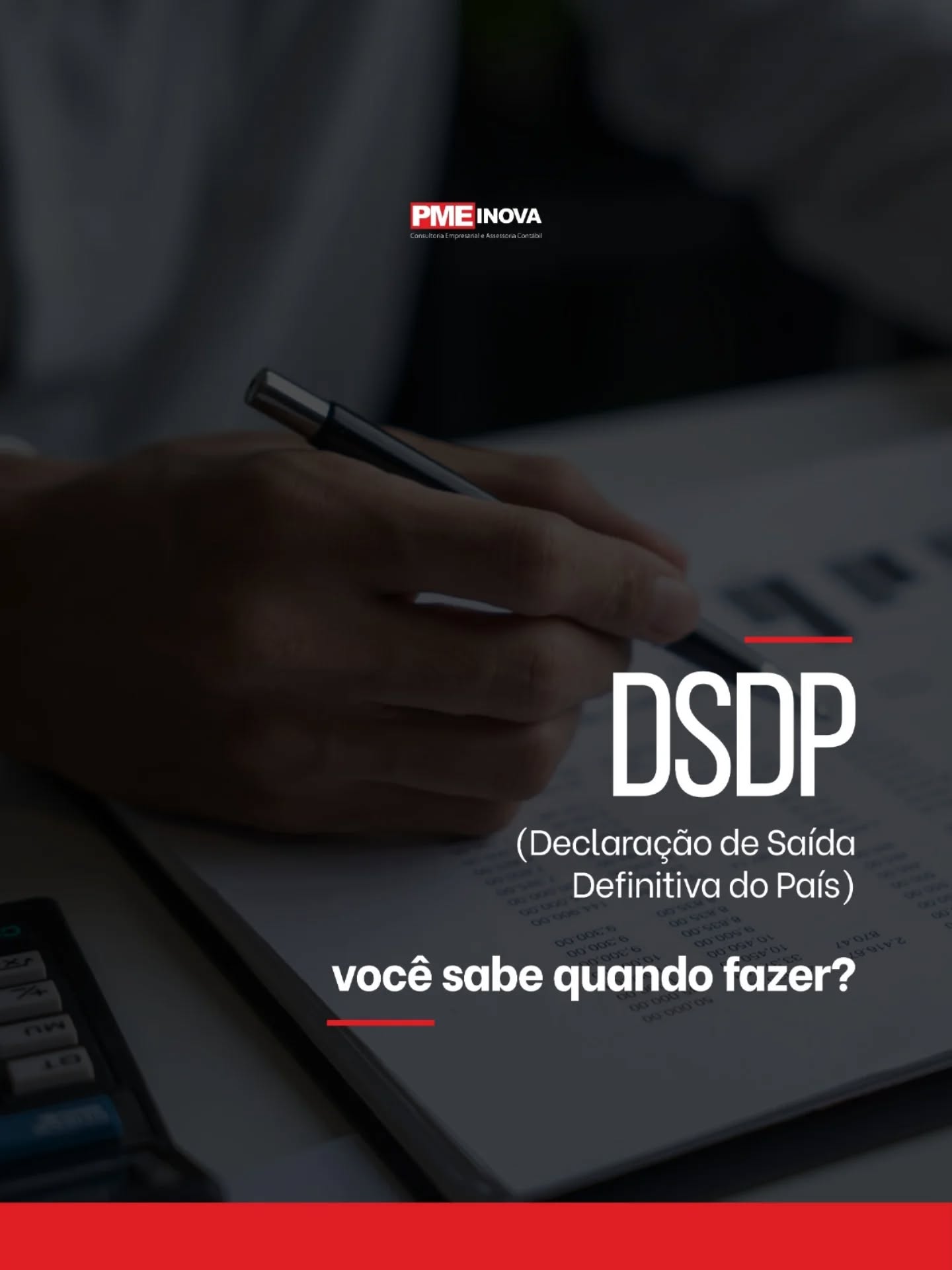Se você está deixando o Brasil para morar no exterior, precisa informar oficialmente à Receita Federal.
A Declaração de Saída Definitiva do País evita problemas futuros, como cobranças indevidas, malha fina e pendências no CPF.
Por que é importante?✔ Regulariza sua situação fiscal
✔ Evita impostos sobre rendimentos recebidos fora do Brasil
✔ Garante que sua vida financeira siga correta mesmo longeA PME Inova te orienta em cada passo, sem complicação e sem dor de cabeça.
Precisa fazer a declaração? Fale com a gente!#pmeinova #contabilidadedigital #impostoderenda #vidanoexterior #morarfora #brasileirosnoexterior #expatsbrasil