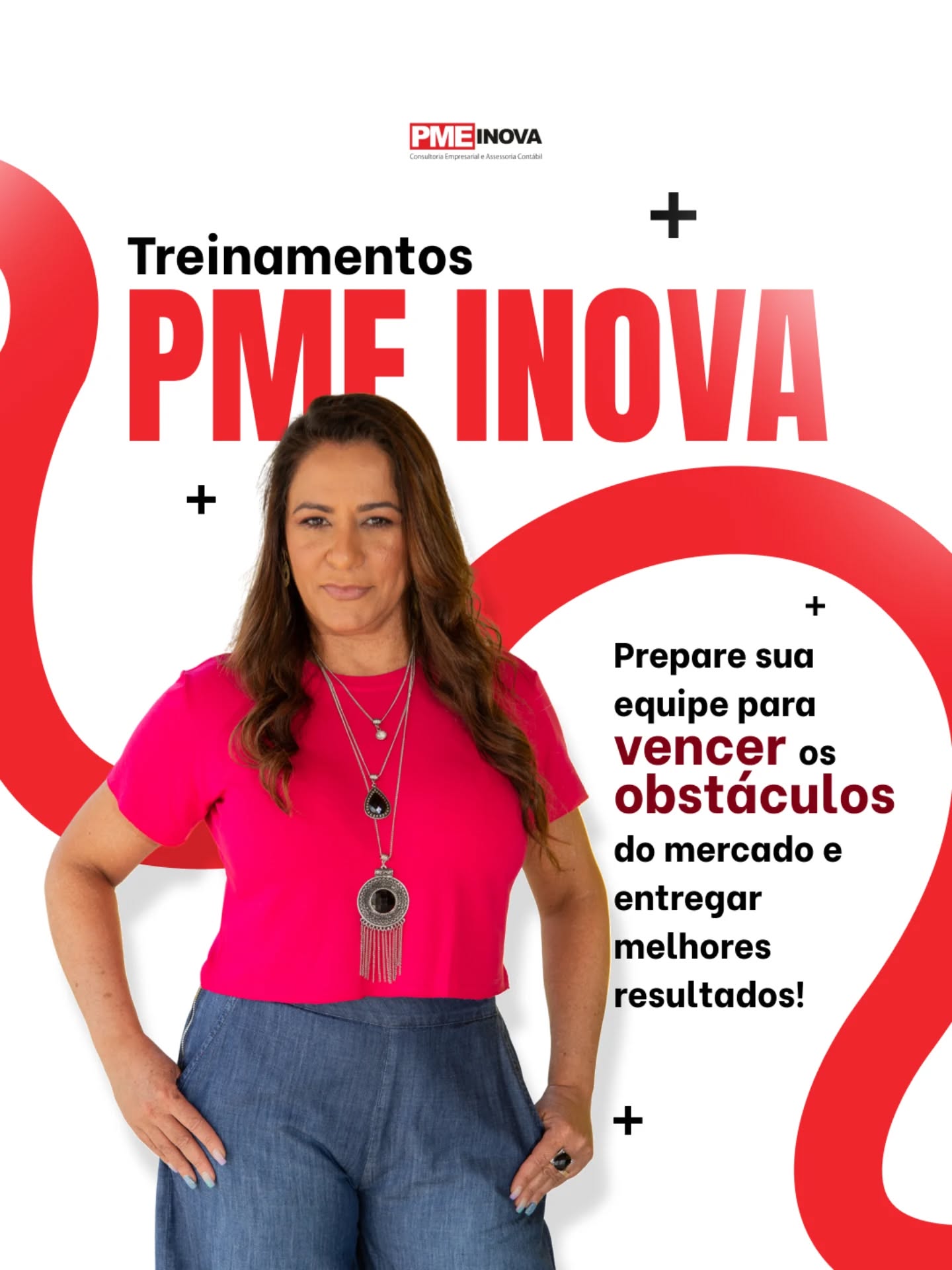 Mais do que transmitir conhecimento, os treinamentos da PME INOVA focam em transformar a cultura organizacional e preparar o seu time para enfrentar os constantes desafios do mercado com eficiência e inteligência.Acreditamos que uma equipe preparada é o maior diferencial competitivo que um negócio pode ter. Por isso, desenvolvemos soluções de capacitação que unem a experiência dos nossos consultores à realidade específica da sua empresa:✅ Liderança para Gestores: Desenvolvemos competências de liderança de forma aprofundada. Através de briefings personalizados e exercícios práticos, capacitamos seus gestores para guiar equipes com foco em alta performance.✅ Planejamento Estratégico: Ajudamos a organizar ideias e direcionar os objetivos da empresa. Facilitamos a criação de metas claras, prazos e responsabilidades, garantindo que todos saibam exatamente o caminho para o sucesso.✅ Qualidade no Atendimento ao Cliente: O atendimento de excelência é a chave para a fidelização e estabilidade no mercado. Qualificamos sua equipe para transformar o atendimento em uma ferramenta poderosa de vendas e reputação.✅ Temas Sob Medida: Cada empresa é única. Se você possui uma necessidade específica, nós desenvolvemos treinamentos personalizados para atender às suas expectativas e sanar os gargalos da sua operação.Prepare sua equipe hoje para os resultados que você deseja colher amanhã. Afinal, investir em pessoas é o investimento com o maior retorno garantido.👉 Quer elevar o nível da sua equipe? Entre em contato pelo link da bio ou Direct. Vamos agendar uma reunião para alinhar o treinamento ideal para o seu momento atual!#PMEInova #Treinamentos #DesenvolvimentoHumano #Liderança #Estrategia AtendimentoDeExcelência GestãoDePessoas CapacitaçãoCorporativa