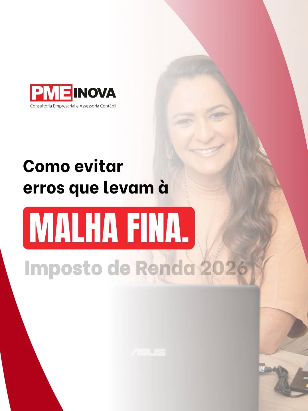 Com o avanço do cruzamento automático de dados, a malha fina está cada vez mais precisa.Em 2026, informações bancárias, fiscais, patrimoniais e contábeis estão ainda mais integradas.Inconsistências entre declaração da empresa, declaração dos sócios e movimentações financeiras são os principais motivos de retenção e questionamentos pela Receita Federal.Prevenir erros começa com organização, revisão e acompanhamento técnico antes do envio da declaração — não depois da notificação.👉 Conte com a PME para revisar, organizar e entregar seu Imposto de Renda com segurança e tranquilidade.