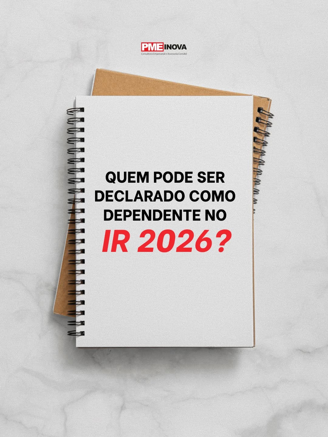 Saber quem pode ser seu dependente no IR 2026 é o primeiro passo para garantir uma restituição maior ou pagar menos imposto. Confira os principais grupos:👉 Filhos e Enteados:podem ser incluídos até os 21 anos (ou até 24 anos, se estiverem cursando ensino superior ou escola técnica). Sem limite de idade no caso de incapacidade física ou mental para o trabalho.👉 Cônjuges e Companheiros: Válido para casados ou para quem vive em união estável há mais de 5 anos (ou que tenha filhos em comum). Também se aplica a pais, avós e bisavós, desde que os rendimentos deles não ultrapassem o limite de isenção.👉 Outros Dependentes: Menores de 21 anos que o contribuinte eduque e possua a guarda judicial, ou irmãos e netos sob guarda (até 21 ou 24 anos, se estudantes). Lembre-se: é obrigatório que todos os dependentes tenham CPF, independentemente da idade.Dúvidas sobre como incluir seus dependentes ou se vale a pena declará-los em conjunto? Chame nossa equipe agora e regularize sua situação com segurança. 💻📝#impostoderenda #ir2026 #dependentes #contabilidade #dicasfiscais