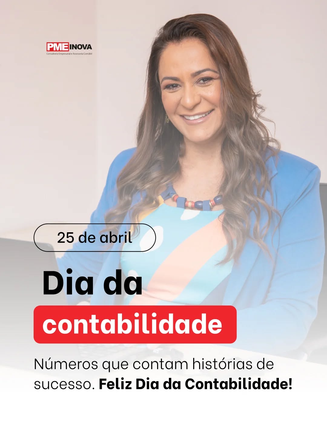 Por trás de cada número existe dedicação, ética e o compromisso de construir resultados sólidos. Hoje celebramos quem transforma dados em estratégia para garantir o sucesso e a segurança do seu negócio.Parabéns a todos os profissionais que traduzem a complexidade financeira em caminhos de prosperidade. Feliz Dia da Contabilidade!#diadacontabilidade #contabilidade #pmeinova #sucesso #gestao