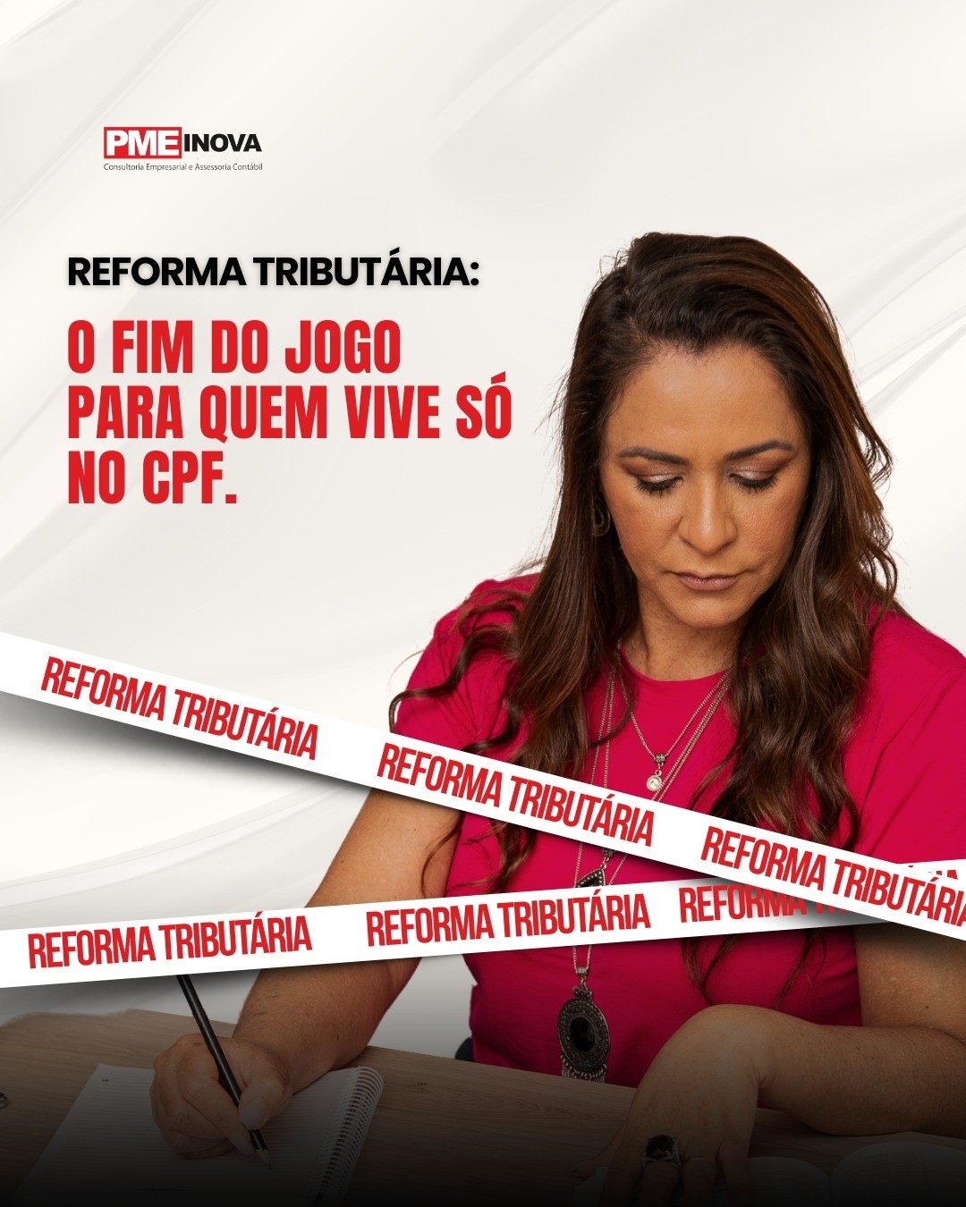 Se você é um profissional especializado e ainda recebe seus ganhos 100% na Pessoa Física, o seu faturamento está correndo um sério risco. Com as novas exigências fiscais, o topo da tabela do Imposto de Renda e as novas alíquotas de IBS e CBS vão morder uma fatia gigante do seu lucro se você insistir em ficar apenas no CPF.A saída para proteger o seu bolso não é se transformar em uma estrutura empresarial gigante e burocrática, mas sim entender o papel do CNPJ Técnico. Essa nova exigência da reforma serve justamente para regularizar sua operação de forma inteligente, reduzindo seus impostos legalmente e blindando o que você batalhou para faturar.O mercado mudou e quem não se adaptar agora vai pagar a conta mais cara do ano.Quer entender como aplicar o CNPJ Técnico na sua carreira e salvar o seu faturamento das novas garras da Receita? Mande uma mensagem no direct ou clique no link da bio para falar com o nosso time de especialistas da PME Inova.#reformatributaria #cnpjtecnico #contabilidade #planejamentofiscal #pmeinova #prestadordeservico
