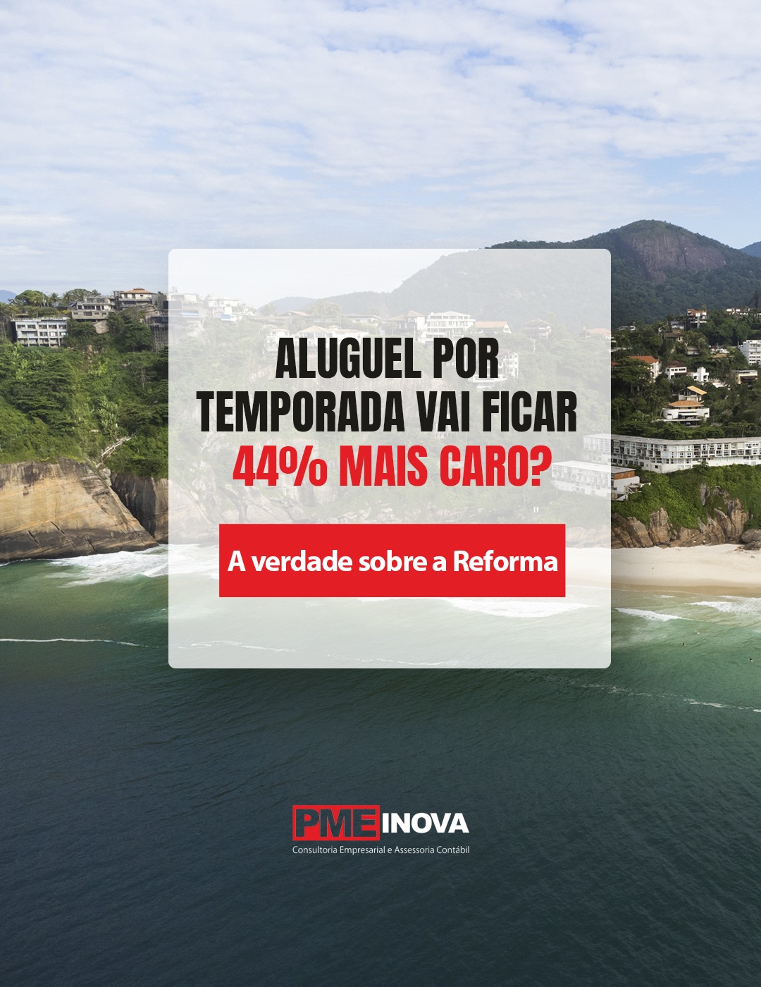 O boato de que o aluguel por temporada vai subir 44% com a Reforma Tributária tem gerado muita dúvida. A verdade é que não existe um aumento automático nesse percentual. O que está acontecendo é uma mudança na forma como os impostos são cobrados em toda a cadeia, buscando simplificar o sistema com o novo IVA.O impacto final na diária depende de como os proprietários e administradores irão ajustar seus custos e aproveitar os novos créditos fiscais. Por isso, mais do que se preocupar com números alarmistas, o foco deve ser na profissionalização da gestão. Entender as novas regras é essencial para ajustar a estratégia e manter a rentabilidade do seu imóvel com segurança.#reformatributaria #aluguelportemporada #investimentoimobiliario