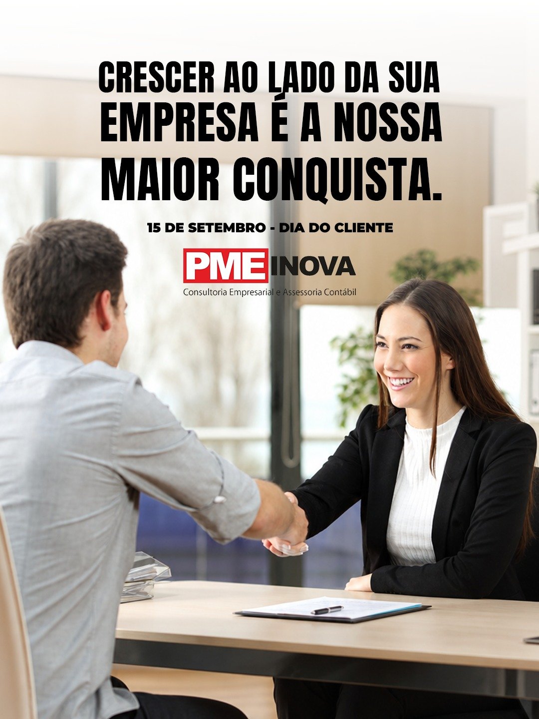 Atrás de cada desafio superado e de cada nova conquista da sua empresa, existe uma parceria baseada em transparência e dedicação. O Dia do Cliente é a oportunidade perfeita para agradecer a você, que confia no nosso trabalho para manter sua gestão contábil organizada e eficiente. É uma honra fazer parte da sua caminhada empreendedora! ✨💼