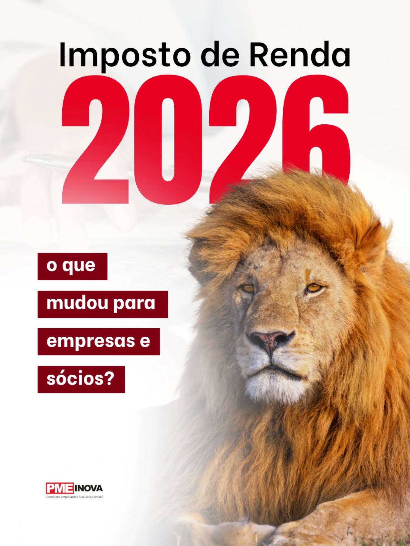O Imposto de Renda de 2026 traz ajustes importantes que impactam diretamente empresas e pessoas físicas ligadas ao negócio, como sócios e administradores.Mudanças em regras de deduções, rendimentos tributáveis, distribuição de lucros e cruzamento de informações exigem mais atenção no planejamento. O erro mais comum é tratar o IR da empresa e o IR do sócio como coisas separadas — quando, na prática, estão totalmente conectadas.Esse alinhamento é essencial para evitar inconsistências, autuações e pagamento indevido de imposto.👉 A PME orienta empresas e sócios para uma apuração correta e estratégica do Imposto de Renda, reduzindo riscos e garantindo conformidade.